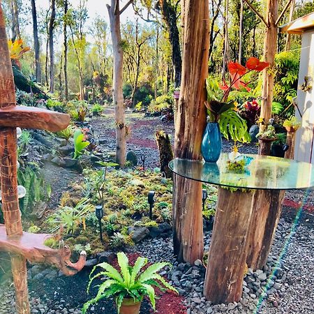 Exotic Garden Cottage At Amazing Volcano Fissure Mountain View Exterior photo