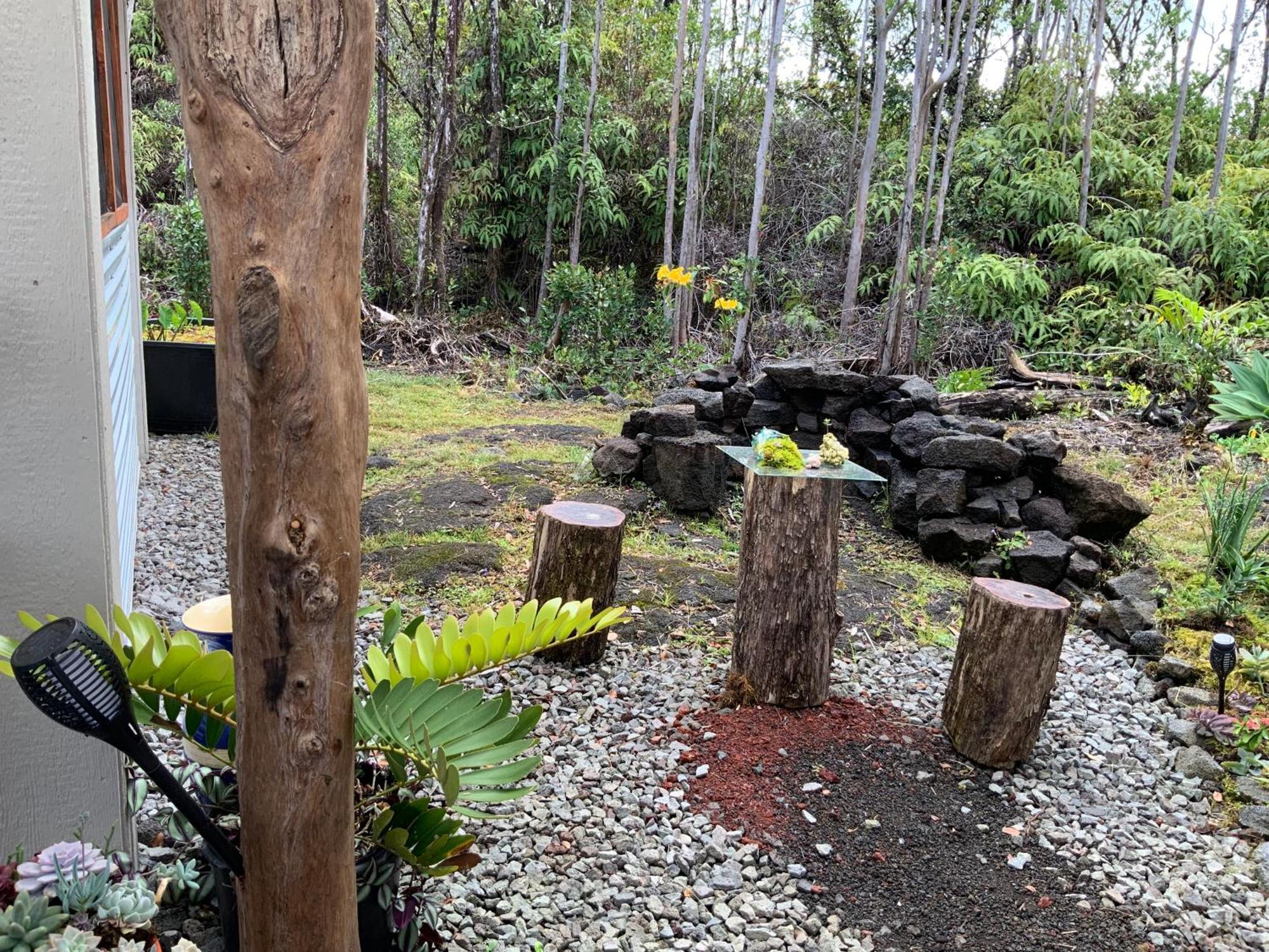 Exotic Garden Cottage At Amazing Volcano Fissure Mountain View Exterior photo