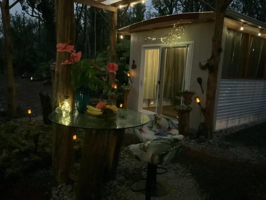Exotic Garden Cottage At Amazing Volcano Fissure Mountain View Exterior photo