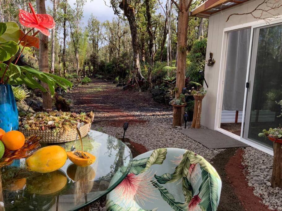 Exotic Garden Cottage At Amazing Volcano Fissure Mountain View Exterior photo